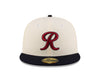 Tacoma Rainiers New Era 59Fifty Chrome Navy R Cap