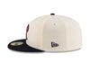 Tacoma Rainiers New Era 59Fifty Chrome Navy R Cap