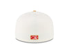 Tacoma Rainiers New Era 59Fifty Chrome Gold Red R Cap