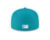 Tacoma Rainiers New Era 59Fifty Teal Silver R PCL Cap