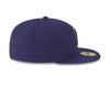 Tacoma Rainiers New Era 59Fifty Navy Lime R Cap