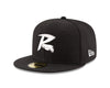 Richmond Flying Squirrels New Era 59Fifty Black 'R' Alternate Cap