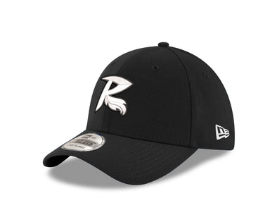 Richmond Flying Squirrels New Era 39Thirty Black 'R' Alternate Cap