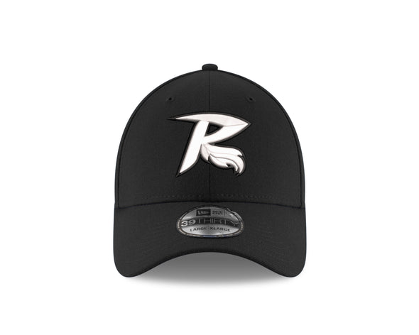 Richmond Flying Squirrels New Era 39Thirty Black 'R' Alternate Cap