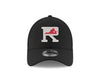 Richmond Flying Squirrels New Era Black Fauxback 'R' 39Thirty