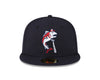 Tacoma Rainiers New Era 9Fifty Navy Slammin' Sam Snapback Cap