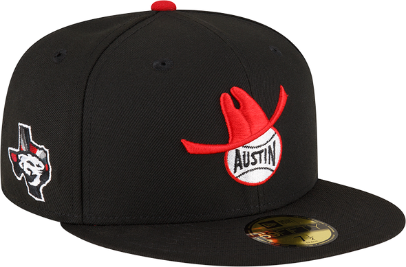 Round Rock Express New Era Custom Austin Senators Texas Rebel 5950