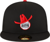 Round Rock Express New Era Custom Austin Senators Texas Rebel 5950