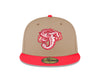 Jacksonville Jumbo Shrimp New Era Desert Sunset 59Fifty