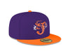 Jacksonville Jumbo Shrimp New Era Purple Rage 59Fifty