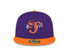 Jacksonville Jumbo Shrimp New Era Purple Rage 59Fifty