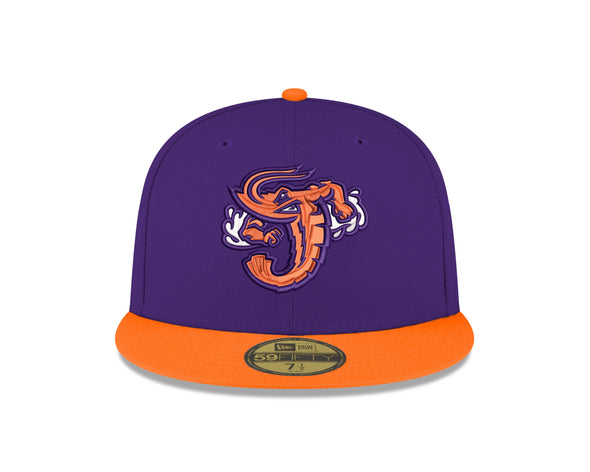 Jacksonville Jumbo Shrimp New Era Purple Rage 59Fifty