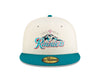 Tacoma Rainiers New Era 59Fifty Chrome Teal Classic Mountain Cap