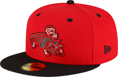 Round Rock Express New Era Custom Red Armadillo 5950