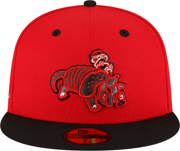 Round Rock Express New Era Custom Red Armadillo 5950