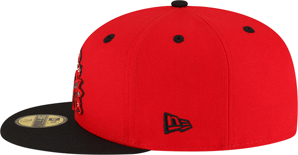 Round Rock Express New Era Custom Red Armadillo 5950