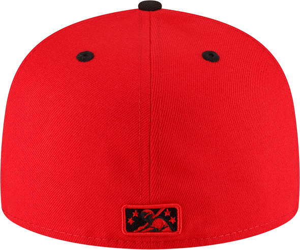 Round Rock Express New Era Custom Red Armadillo 5950