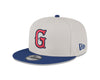 Greenville Drive New Era Cream/Navy 9FIFTY Red G Logo Hat