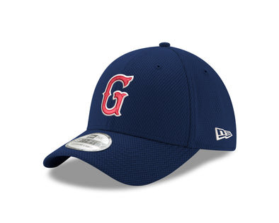 Greenville Drive New Era Navy 39THIRTY G Logo Hat