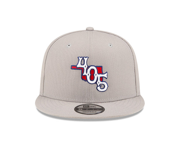 OKC Baseball "405" Gray Snapback