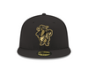 Rome Emperors New Era 59FIFTY Black/Metallic Gold Fitted