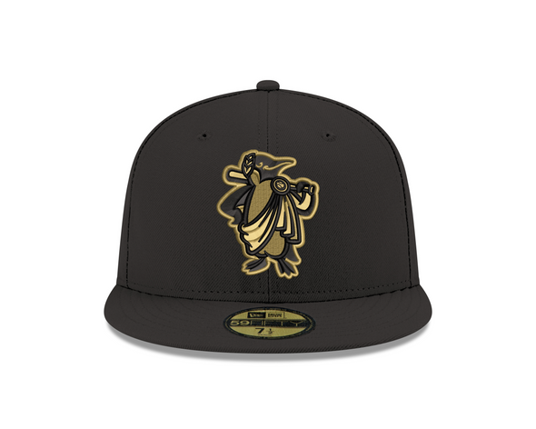 Rome Emperors New Era 59FIFTY Black/Metallic Gold Fitted