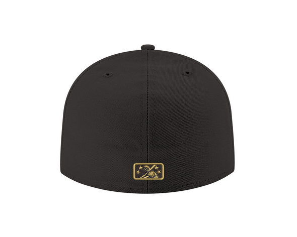 Rome Emperors New Era 59FIFTY Black/Metallic Gold Fitted