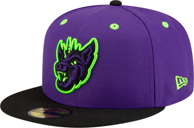 Round Rock Express New Era Chupacabras Custom Chupacabra Ooze 5950 Fitted Cap