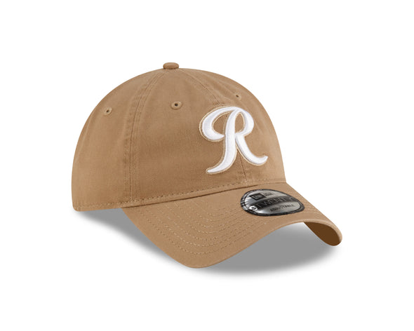 Tacoma Rainiers New Era 9Twenty Khaki White R Cap