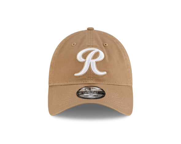 Tacoma Rainiers New Era 9Twenty Khaki White R Cap