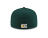 Tacoma Rainiers New Era 59Fifty Green Tacoma Tigers Script Cap