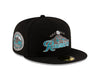 Tacoma Rainiers New Era 59Fifty Black Metallic Classic Mountain Cap