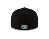 Tacoma Rainiers New Era 59Fifty Black Metallic Classic Mountain Cap
