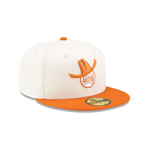 Round Rock Express Joe's Custom Austin Senators Hook'em 5950 Fitted Cap