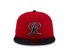 Tacoma Rainiers New Era 59Fifty Red Navy Cheney Patch Cap