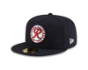 Tacoma Rainiers New Era 59Fifty Navy Circle Patch Cap