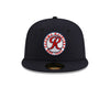 Tacoma Rainiers New Era 59Fifty Navy Circle Patch Cap