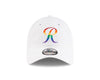 Tacoma Rainiers New Era 9Twenty White Rainbow R Cap