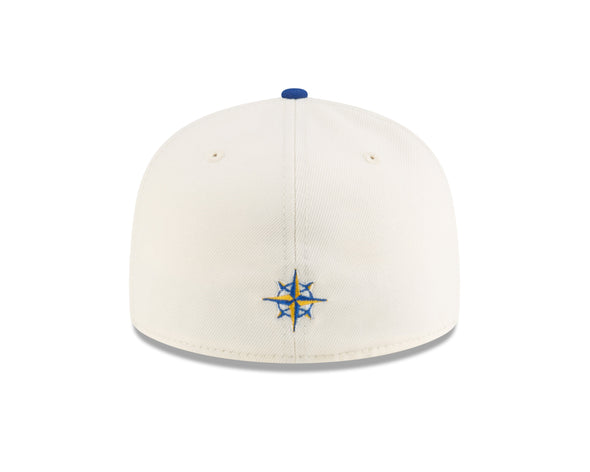 Tacoma Rainiers New Era 59Fifty Chrome Royal R Cap