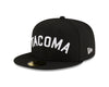 Tacoma Rainiers New Era 59Fifty Black Tacoma Cap