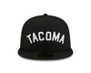 Tacoma Rainiers New Era 59Fifty Black Tacoma Cap