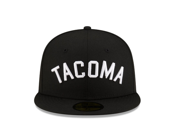 Tacoma Rainiers New Era 59Fifty Black Tacoma Cap