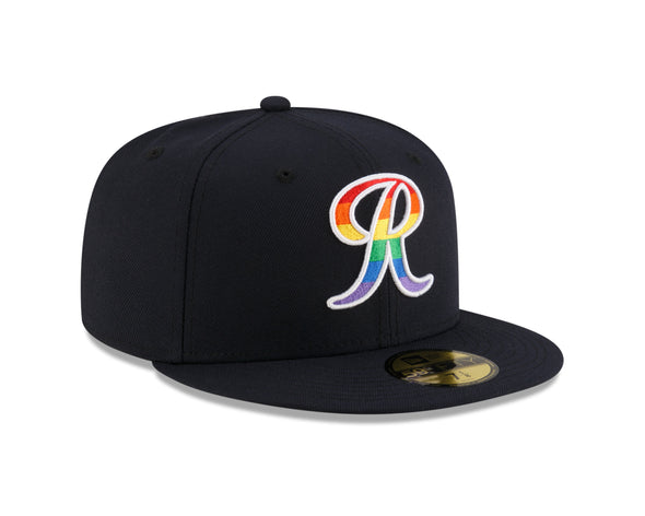 Tacoma Rainiers New Era 59Fifty Navy Pride R Fitted Cap