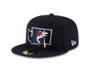 Tacoma Rainiers New Era 59Fifty Navy Slammin' Sam State Cap