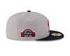 Tacoma Rainiers New Era 59Fifty Gray Navy Cheney Patch Cap