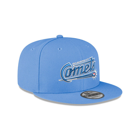 OKC Comets 950 Script Snapback- Lt Blue