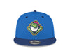 Greenville Drive New Era Royal Ranas 9FIFTY Snapback Hat
