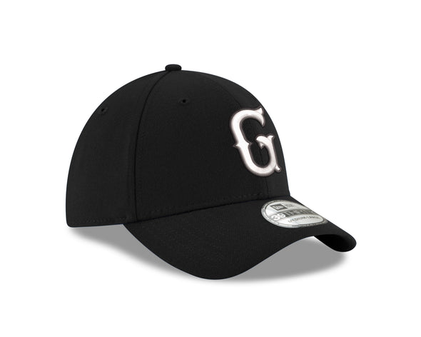 Greenville Drive New Era Black 39THIRTY G Logo Hat