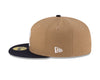 Tacoma Rainiers New Era 59Fifty Khaki Navy Cap
