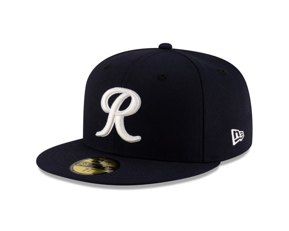Tacoma Rainiers New Era 59Fifty Navy White R Cap